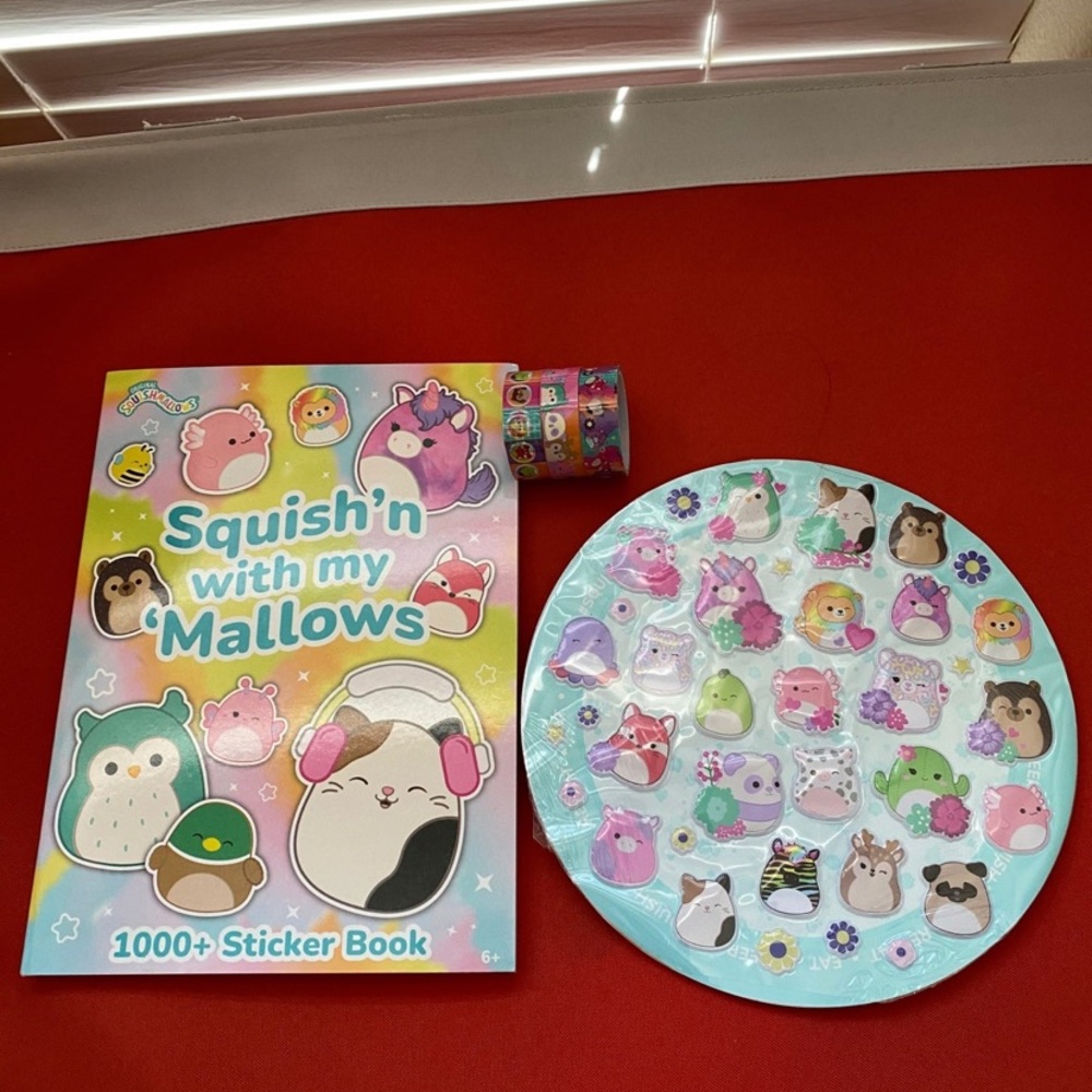 Squishmallow Sticker Set